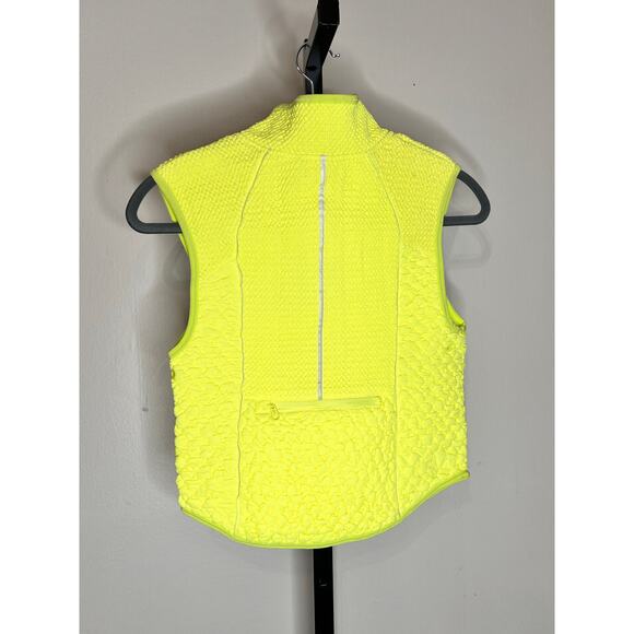 Free People Movement  Primloft Yellow Foldable Hiking Vest XS - Picture 2 of 6